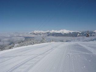 Mountains and snow Morrillon